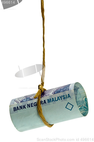 Image of Dangling Malaysian Ringgit