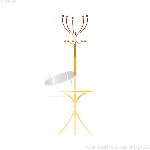 Image of Office coat stand icon