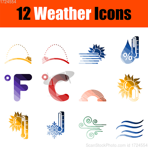 Image of Weather Icon Set