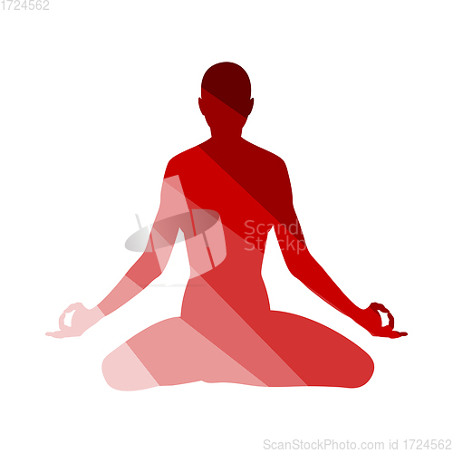 Image of Lotus Pose Icon