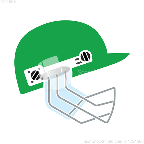 Image of Cricket helmet icon