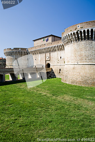 Image of castle in Italy - Rocca Roveresca