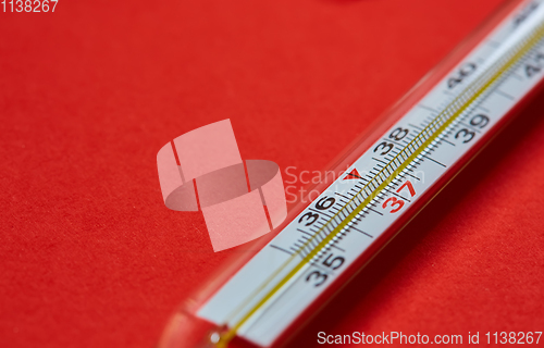 Image of Medical mercury thermometer