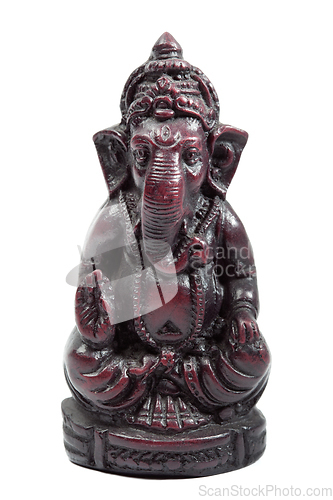 Image of Hindu God Ganesh isolated