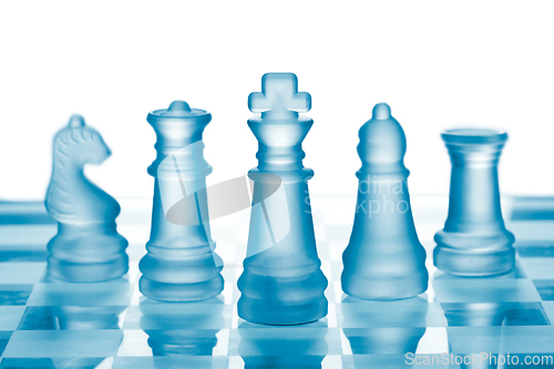 Image of Glass chess