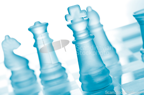 Image of Glass chess