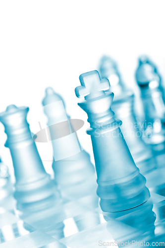 Image of Glass chess