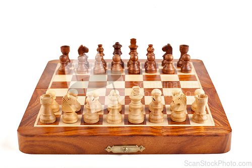 Image of Chess on chessboard