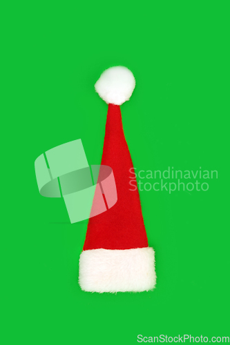 Image of Santa Hat Fun Symbol of Christmas Eve