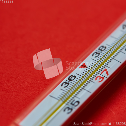 Image of Medical mercury thermometer