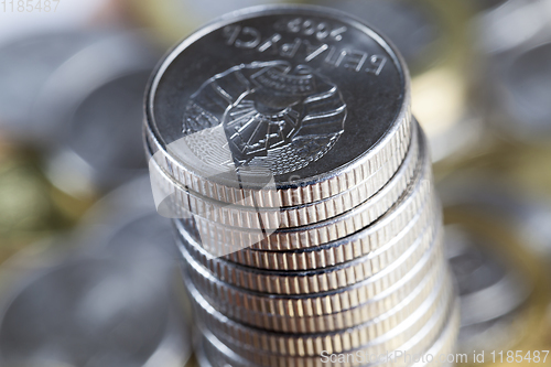 Image of stack of coins