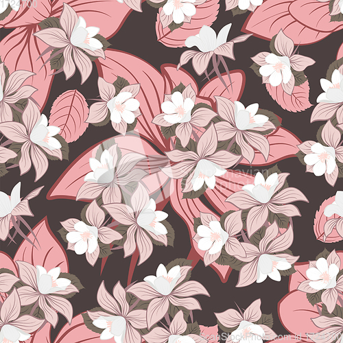 Image of Seamless Floral Pattern