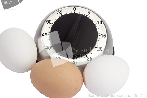 Image of Eggs with Egg Timer