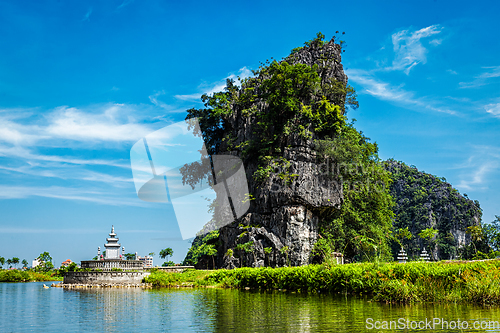 Image of Tam Coc tourist destination in Vietnam