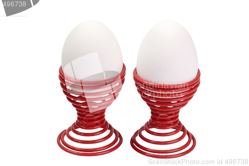 Image of Two White Eggs