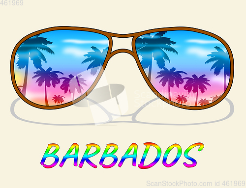 Image of Barbados Vacation Indicates Caribbean Holiday And Vacations