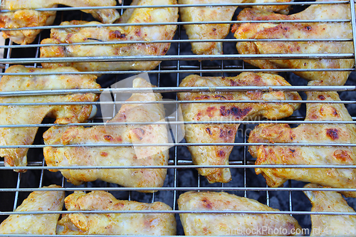 Image of barbecue from chicken 's meat