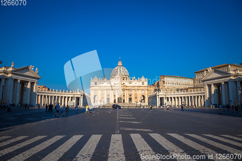 Image of Cupola of Saint Peter Cathedral in Vatican