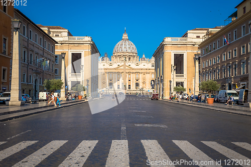 Image of Cupola of Saint Peter Cathedral in Vatican