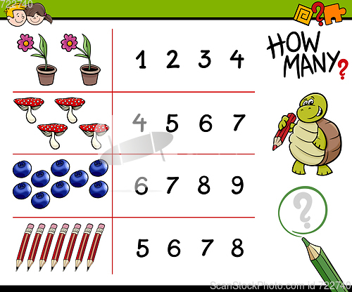 Image of counting game for kids