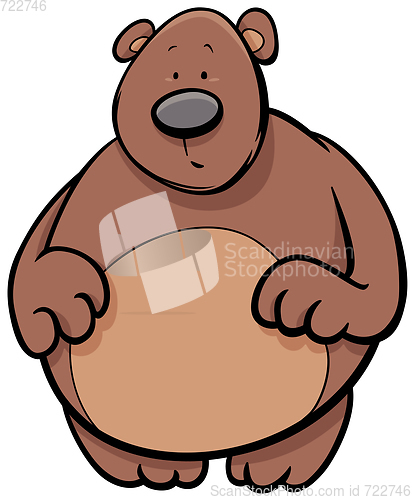 Image of bear animal cartoon character