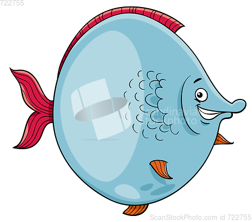 Image of big fish cartoon character