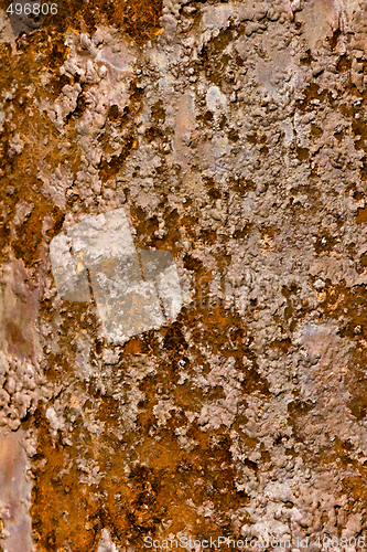 Image of rusty sheet metal background