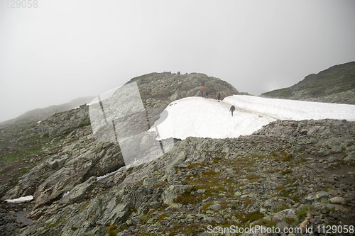 Image of Mountain hiking in Norway