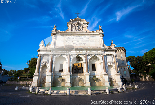 Image of Rome - Fontana dell\'acqua Paola (fountain of water Paola)