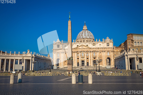 Image of Cupola of Saint Peter Cathedral in Vatican