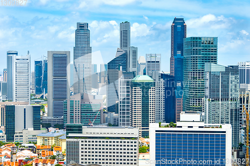 Image of Singapore business and residential areas