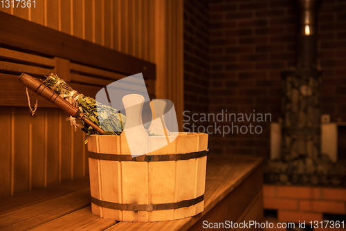 Image of Interior of russian bath