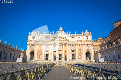 Image of Cupola of Saint Peter Cathedral in Vatican