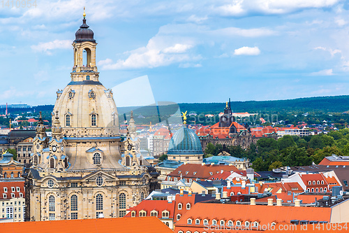 Image of Dresden and Frauenkirche church