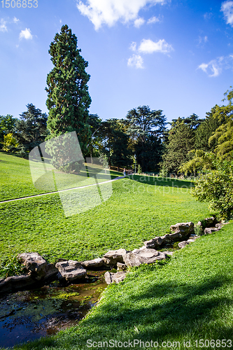 Image of Buttes-Chaumont Park, Paris