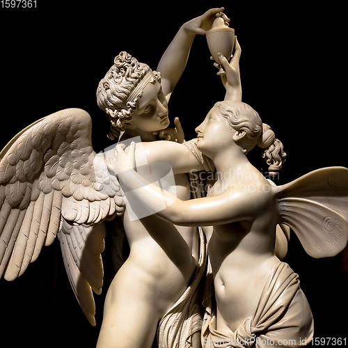 Image of Cupid and Psyche (Amore e Psiche) - symbol of eternal love, by s