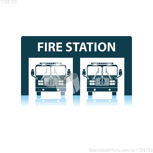 Image of Fire Station Icon