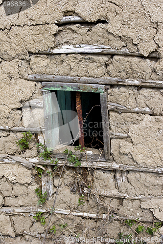 Image of traditional wattle and daub mud wall