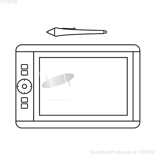 Image of Graphic Tablet Icon