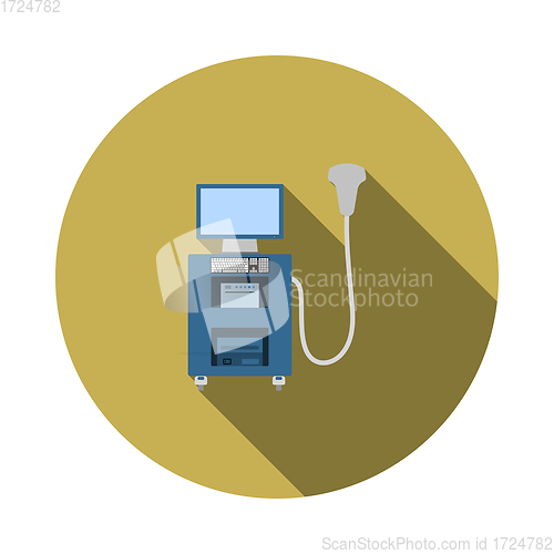 Image of Ultrasound Diagnostic Machine Icon