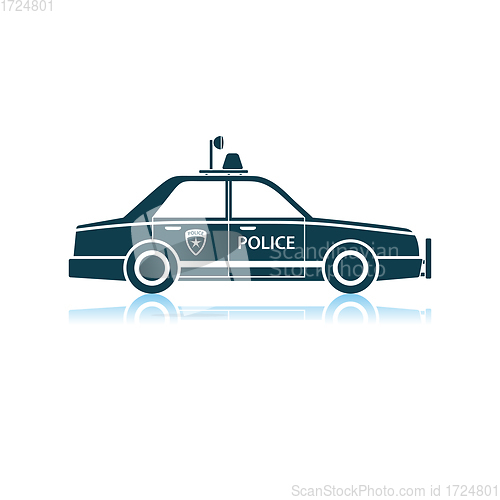 Image of Police Car Icon