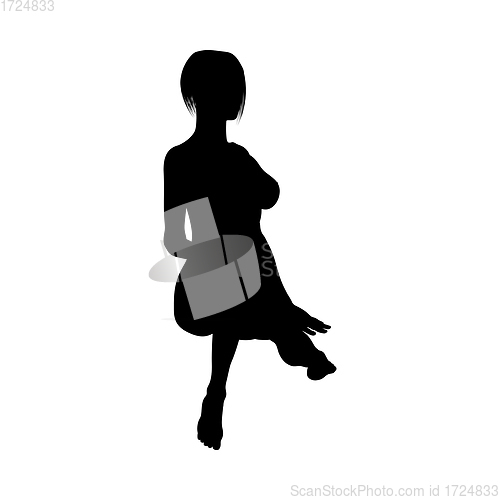 Image of Naked sexy girls silhouette