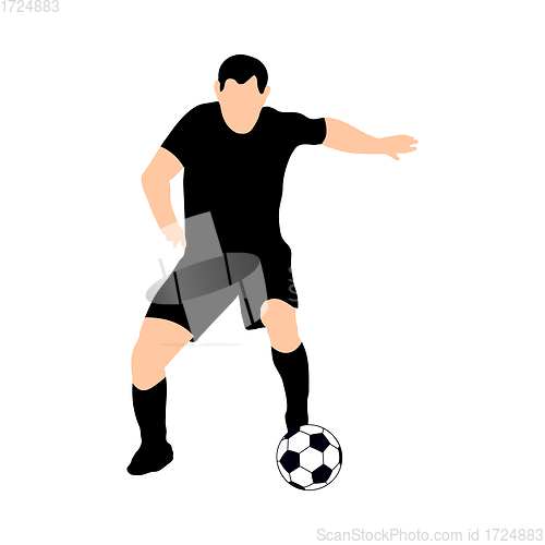 Image of soccer silhoette