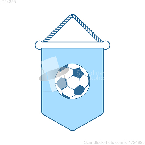 Image of Football Pennant Icon