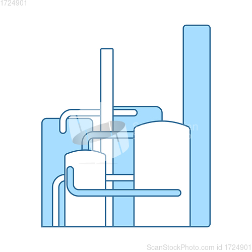 Image of Chemical Plant Icon