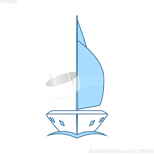 Image of Sail Yacht Icon