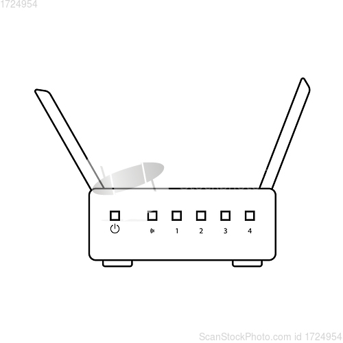 Image of Wi-Fi Router Icon