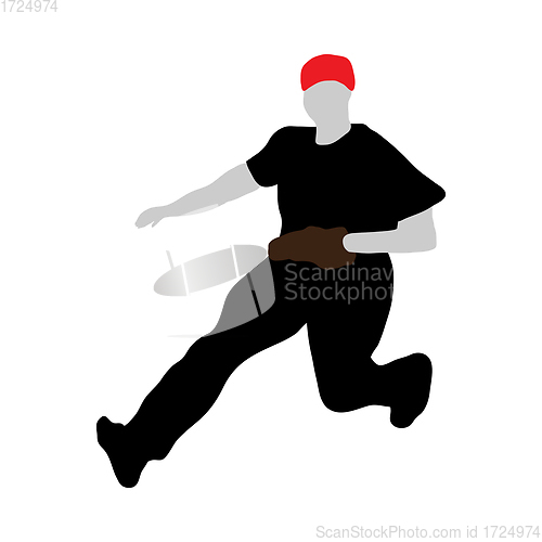 Image of baseball silhouette