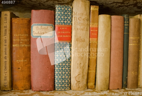 Image of Old scientific books