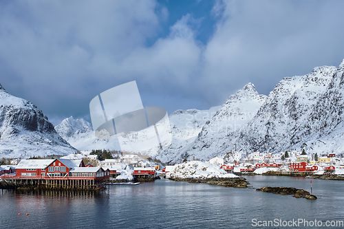 Image of "A" village on Lofoten Islands, Norway